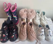 Uk size 3 footwear for baby / toddler ( 6 pairs) excellent condt
