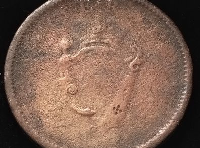 #760 - Ireland - 1805 - One Penny - George III