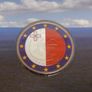 Malta 2009 2 Euro colourised coin in sealed holder Image 2