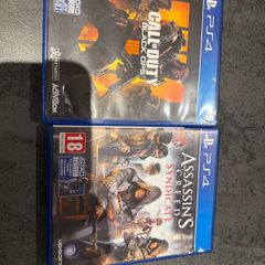Assassins Creed and Black Ops ps4