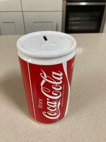 Coca Cola Ceramic Money Box