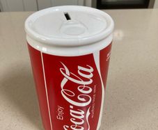 Coca Cola Ceramic Money Box