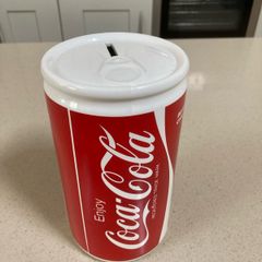Coca Cola Ceramic Money Box