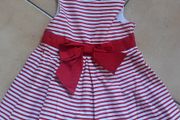 Red summer dress age 12-18m