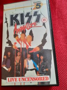 KISS: Animalize Live Uncensored VHS 1987