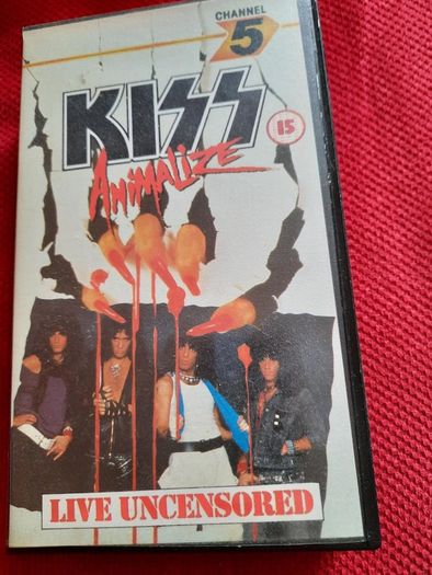 KISS: Animalize Live Uncensored VHS 1987