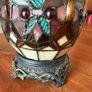 Vintage Mid Century Tiffany Table Lamp Image 4
