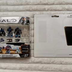 Halo Mega Blocks Covenant Cobalt combat unit 97084 Damaged Box Please see photos