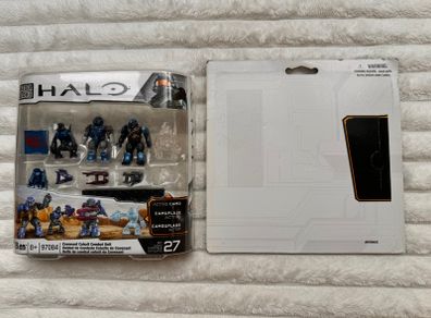 Halo Mega Blocks Covenant Cobalt combat unit 97084 Damaged Box Please see photos