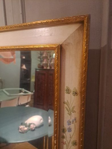 Painted Indian Mirror