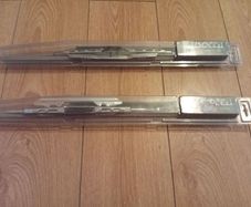 Brand New Italian Chrome Car Wipers Blades Set