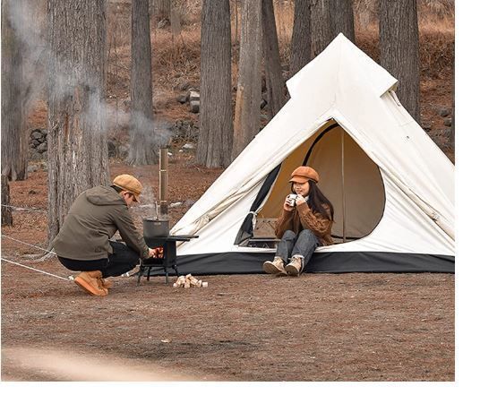 Camping Stove Large Hot Tent Wood Burning Stove