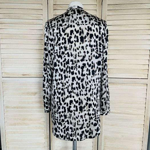 leopard print blouse