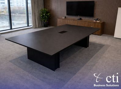 Parnell Anthracite 2.4mtr Boardroom Tables - NEW
