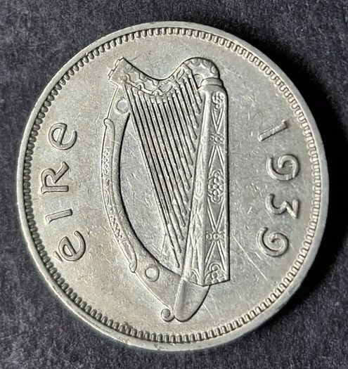 Ireland Excellent 1939 Six Pence 6d coin