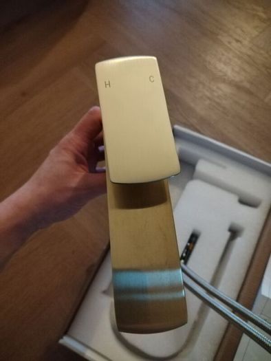 Eliseo Ricci brushed brass tap