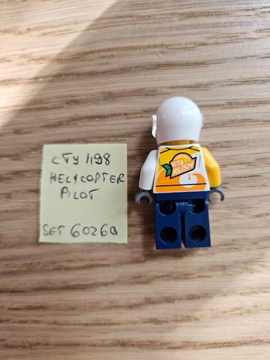 lego cty1198 helicopter pilot, set 60260