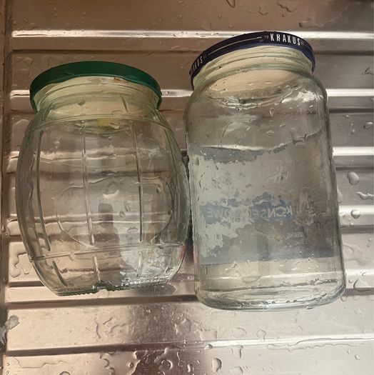 Empty Jars 1 litre