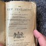 Antique Small New Testament Book Image 5