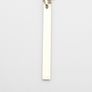 925 Sterling Silver Bar Necklace Image 4