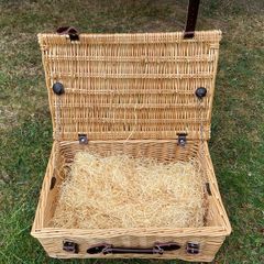 Luxury picnic or hamper basket.