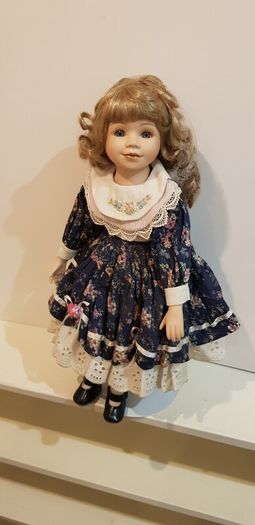 Vintage porcelain doll