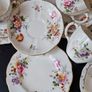 Vintage Royal Crown Derby China "Derby Posies" Bone China Tea Set Image 7