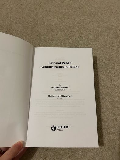 Law and Public Administration Book