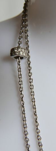 Vintage 925 Sterling Silver Ti Sento long Chain Necklace length 31" - 10,7g
