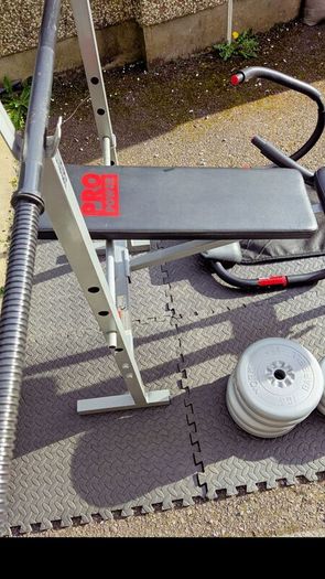 Weight bench weights barbell dumbbells