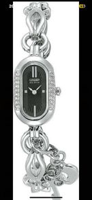 Citizen Eco-Drive Women's Watch solar powered Made In Japan EG2280-51E Swarovsky Crystal