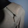 Beauty Women beige knitwear jumper with zips size UK16 EU44 Postage included Image 2