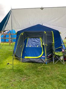 Tent 3 Person Camping Tent Waterproof with Sewn-in Groundsheet