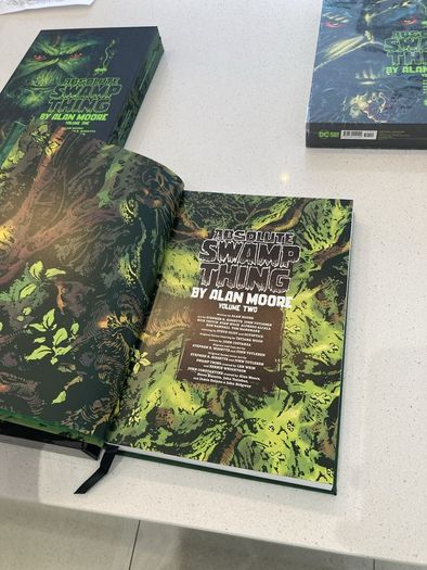 swamp thing absolute volumes 1-3