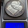 (41.3 Grams .999 Silver) 1967 Canadian Confederation Centennial Medal John A. Macdonald Image 8