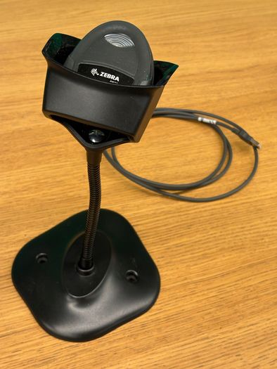 Zebra 2D USB Barcode Scanner with Stand (DS2208)