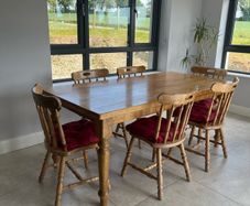 Table and 6 chairs