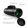 08624 Monocular Telescope 40x60 Zoom Plus Tripod Plus Clip For Universal Phone Image 4