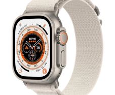 Apple Watch Ultra Cellular 49mm Natural Titanium Bandless