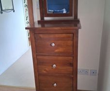 A tree piece bedroom set