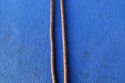 Antique fire tongs