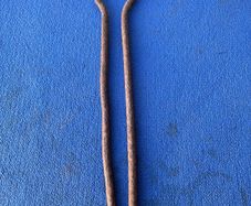 Antique fire tongs