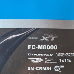 shimano xt m8000 34T 1x11 chainring