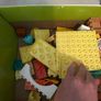 building blocks/ dinosaurs and random assortment/ storage box Image 7