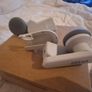 meta quest 3 with controllers and earmuffs, all working good condition Image 2