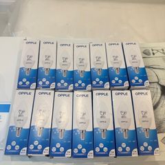 14 x OPPLE E14 LED Candle Bulbs 5W Warm White | Brand New Unopened