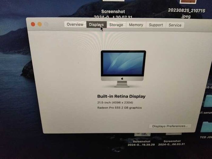used Apple iMac 21 5 4K 2017 i5 8GB 1TB With Keyboard Mouse
