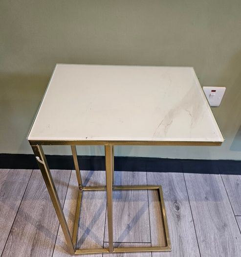 Slim Console and matching side table