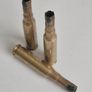 Set of 3 Vintage British Army Blank Shell Casings Image 3