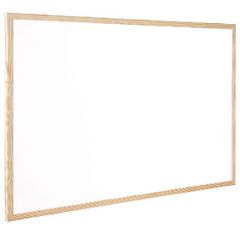 Whiteboard Wooden Frame 900x600mm